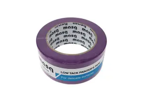 Masq Purple Low Tack Masking Tape 50mm x 50m