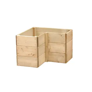 Greena Corner Raised Bed - 60 x 60cm, 45cm High