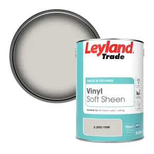 Leyland Trade Vinyl Soft Sheen Walls & Ceilings Emulsion Paint (S 2002-Y50R) - 5L