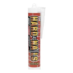 Solvent Free Hard As Nails High Power Adhesive Cartridge For Exterior Out Use