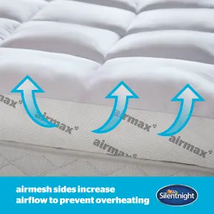 SILENTNIGHT AIRMAX 1000 MATTRESS TOPPER - DOUBLE