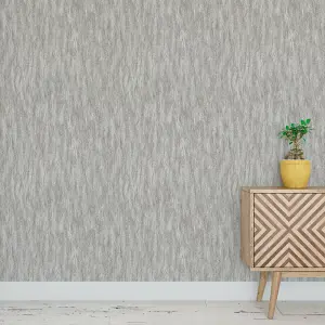 Muriva Cream Texture Glitter effect Embossed Wallpaper