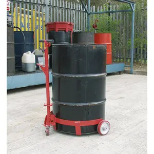 Heavy-Duty Drum and Barrel Trolley with Adjustable Handle