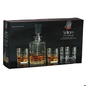 Williams 5 Piece Whiskey Decanter Set