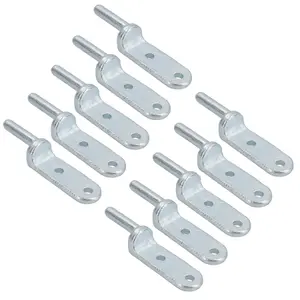 12.5mm Bolt On Gudgeon Tailboard Hinge Pin for Trucks Trailers Zinc Plated 10pc