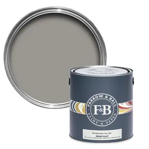 Farrow & Ball Dead Flat Mixed Colour 284 Worsted 2.5 Litre