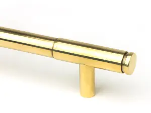 From The Anvil Polished Brass Kelso Pull Handle - Medium