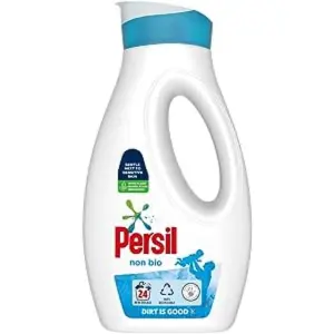 Persil Non Bio Laundry Washing Liquid Detergent, 24 Washes, 648ml (Pack of 3)