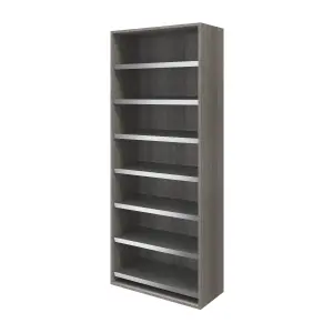 GoodHome Atomia Freestanding Grey Oak effect Pull-out shoe rack (W)750mm