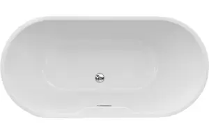 Aquarius Luxor Freestanding Luxury Deep Bath Tub 1655mm x 745mm x 580mm AQLX0076