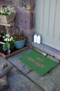 No Riff Raff Doormat (60 x 40cm)