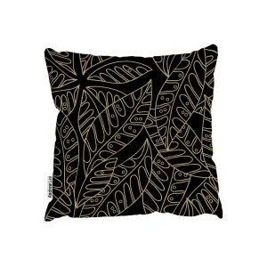 Cushions - Lined Flower Print (Cushion) / 45cm x 45cm