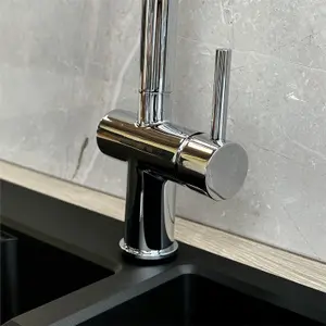 Liquida W19CH Single Lever Pull Out Head Chrome Kitchen Mixer Tap