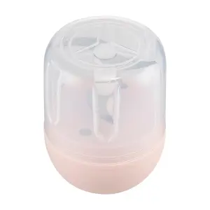 Mini Electric Wireless Kitchen Food Chopper in Pink, 250ML