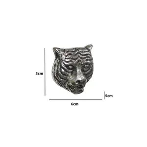 Melody Maison Silver Tiger Drawer Knob