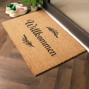 Willkommen Doormat (90 x 60cm)