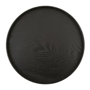 Maison by Premier Medium Black Fir Wood Tray