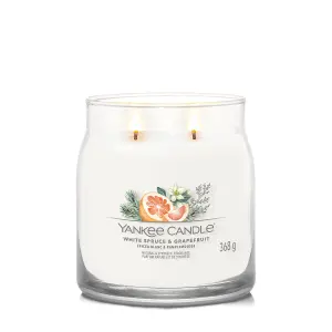 Yankee Candle Signature Medium Jar White Spruce & Grapefruit