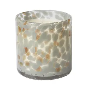 Cashmere & Silk Scented Glass Soy Wax Candle