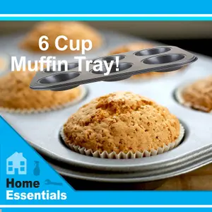 6 Cup Muffin Tray Non Stick - B&Co