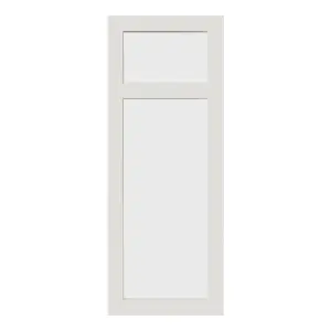 Tydeman Matt porcelain Shaker Glazed Dresser Cabinet door (W)500mm (H)1425mm (T)20mm