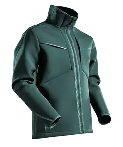 Mascot Customized Modern Fit Softshell Jacket (Forest Green)  (Large)