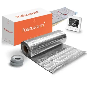 Fastwarm Under Carpet / Under Vinyl Heating Kit - 8m - Fastwarm Wifi White