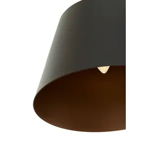 Interiors by Premier Leni Black Matte Pendant Light