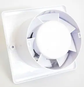 Low-Noise Bathroom Extractor Fan 100mm with Timer & Humidity Sensor