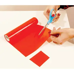 Red Anti Slip Silicone Roll - 100 x 20cm - Cut to Size - Diswasher Safe