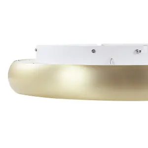 Metal LED Ceiling Lamp Gold ATARAN