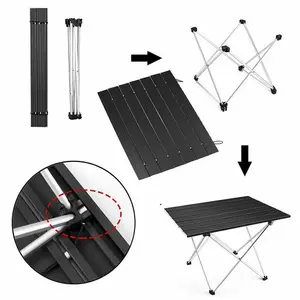 Folding Camping Table: Large (68 x 46 x 41cm)