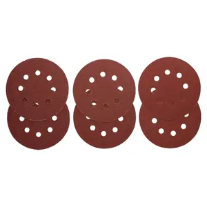 125mm 5" Hook And Loop Sanding Sander Abrasive DA Discs Mixed Grit 30pc