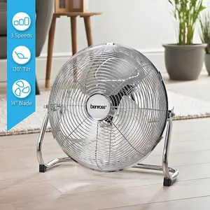 Benross 42630 14-Inch Standing Floor Fan