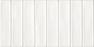 Romano White 150mm x 300mm Ceramic Wall Tiles (Pack of 22 w/ Coverage of 1m2)