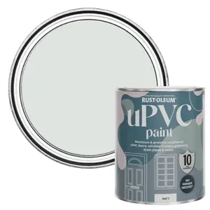 Rust-Oleum Library Grey Matt UPVC Paint 750ml