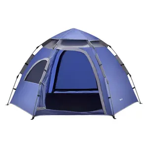 Ashunte 3 Person Tent Blue/Dark Grey