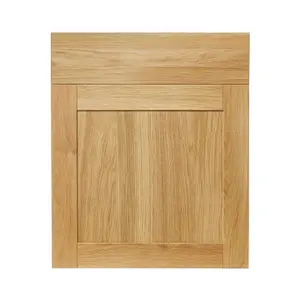 GoodHome Verbena Natural oak effect Matt natural Shaker Door & drawer 300mm