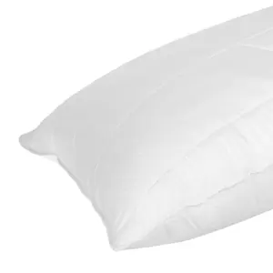 Homescapes Luxury Organic Bamboo Pillow for Back Sleepers