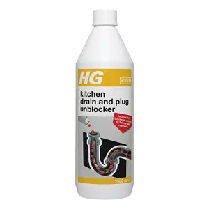 HG Kitchen Drain unblocker, 1L