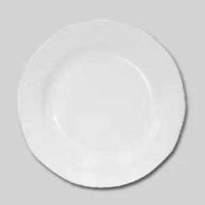 Essentials by Premier Quinn Small Embossed White Plate