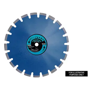 Sealey Premium Blue WDA Diamond Blade For Power Tools 350 x 25mm WDA350