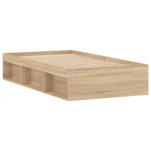 Berkfield Bed Frame Sonoma Oak 90x190 cm