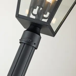 Luminosa Hinkley Alford Place Outdoor Lamp Posts Museum Black, IP44