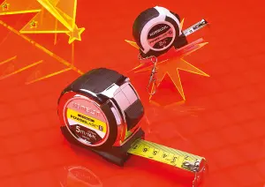 Komelon Tape 5m / 16ft PowerBlade Tape Measure MPT57E and 2m Keyring Tape