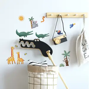 RoomMates Jungle Adventure Peel & Stick Wall Decals