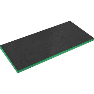 1200 x 550 x 50mm Green Easy Peel Foam for Tool Trays and Flight Cases