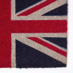 Homescapes Coir Doormat Union Jack Flag, 40 x 60 cm