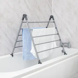 BLACK+DECKER Extended Over Bath Airer, Grey