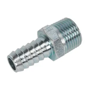 Sealey Screwed Tailpiece Male 3/8"BSPT - 3/8" Hose Pack of 5 AC41